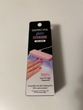 Dashing Diva Glaze Extensions LED Lamp - Pink